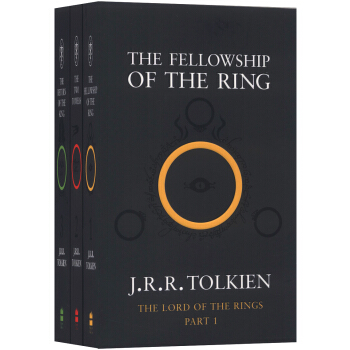 魔戒指环王霍比特人（盒装3册套装）The Lord of the Rings  进口原版 英文原版