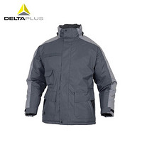 代尔塔/DELTAPLUS PU涂层Oxford极低温防护服 冬季防寒服405423 灰色 XL 1件装