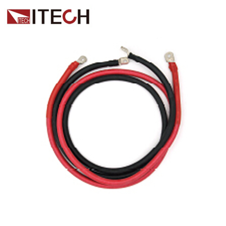 艾德克斯（ITECH） IT-E30615- OO 60A/1.5m/圆端子  红黑测试线一对