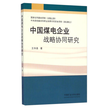 中国煤电企业战略协同研究