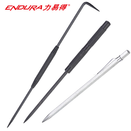 力易得（ENDURA）双头划线针 划线器记号针 250mm 货号E0519