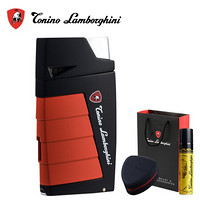 Tonino Lamborghini 德尼露·兰博基尼打火机电子充气打火机蓝焰直冲防风打火机生日节日礼物TTR018007红色