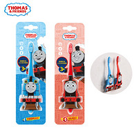 托马斯和朋友（THOMAS&FRIENDS）儿童牙刷婴儿软毛训练牙刷宝宝牙刷1-3-6岁非电动牙刷单只装 红色