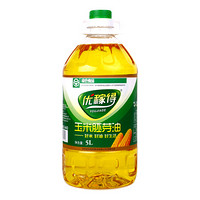 优稼得 玉米油 物理压榨食用油 非转基因  玉米胚芽油5L