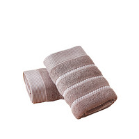 家纺毛巾两条装HYX001MJ-2舒馨毛巾双条装（灰色）