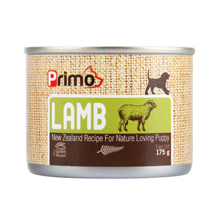 新西兰进口 不然呢(Primo)犬罐新西兰进口狗罐湿粮零食-鲜享羊肉幼犬罐(4-12月龄)-175g-10694