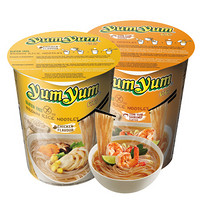 泰国进口 养养牌（yumyum）方便米线混合装（鸡味63g*1杯+酸辣虾味66g*1杯）米线