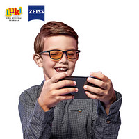蔡司（zeiss）鲁奇镜架 儿童防蓝光眼镜LK1922 C1 5-8岁男童 抗疲劳抗蓝光眼镜 预防手机 平板 电视游戏眼镜