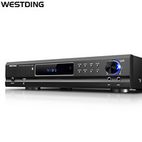 威斯汀（WESTDING）AV-985 家庭影院功放机 专业5.1家用音响音频放大器 AV功放机 USB接口播放 黑色