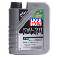 LIQUI MOLY 力魔 德国原装进口 特技AA全合成机油 5W-20 SN 1L  汽车用品