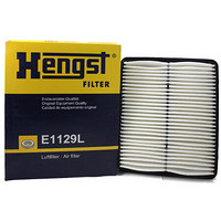汉格斯特(Hengst)空气滤清器*滤芯格E1129L(索纳塔八/现代ix35/进口胜达/K5/智跑2.0 2.4L/索兰托2.4L)