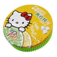 Rio 瑞欧无糖薄荷糖圆盒  HelloKitty联名款16g（双柠檬味）口香糖 新品 *21件