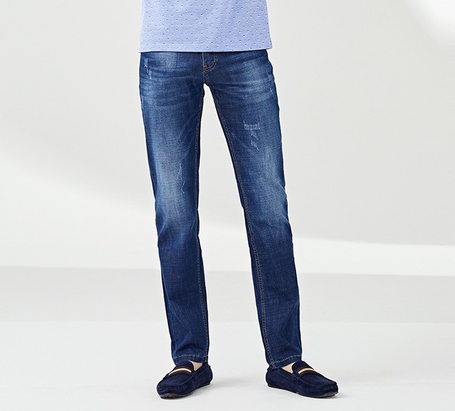 FIRS 杉杉 XNK7809591 男士直筒牛仔裤