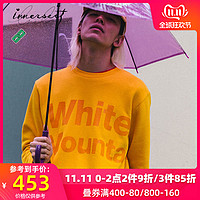 INNERSECT潮牌WHITE MOUNTAINEERING 2019秋新品展会限定款卫衣男 *3件
