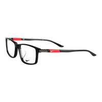 NIKE 耐克 中性款黑色镜框黑色镜腿全框光学眼镜架眼镜框 7924AF 016 54MM
