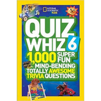 National Geographic Kids Quiz Whiz 6  1,000 Supe
