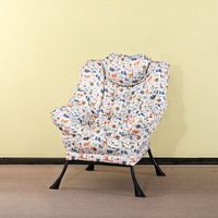 紫叶（ziye）北欧单人懒人沙发阳台休闲老虎椅现代简约小沙发椅卧室宿舍椅
