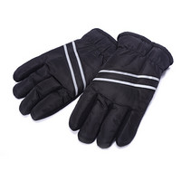 戈顿 GEDUN 冬季保暖手套 男女通用 加绒加厚 骑车手套 运动滑雪手套 黑色均码