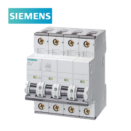 SIEMENS 西门子 5SY（国产） 4P D 20A 6KA 400VAC 400VAC 5SY64208CC 微型断路器