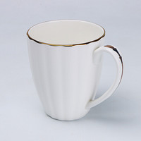 敏杨 马克杯骨瓷陶瓷杯咖啡杯水杯茶杯子日式陶瓷杯品味骨瓷杯