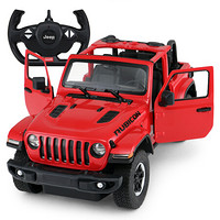 星辉(Rastar) 遥控车跑车儿童男孩玩具车可遥控车模型内置USB充电吉普牧马人 1：14 79460红