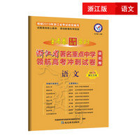 金考卷领航卷.浙江省著名重点中学领航高考冲刺试卷 语文（2019版）--天星教育