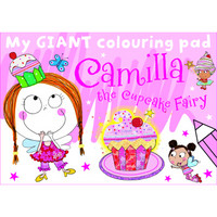 Giant Posters To Colour Camilla The Cupcake Fairy