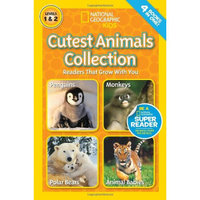 National Geographic Readers: Cutest Animals Collection 国家地理少儿版：最萌动物集选 英文原版