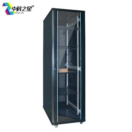 中科之星 Z4.6842网络机柜42U 2米加厚型服务器机柜 交换机/UPS/弱电/屏蔽机柜 功放机柜 前玻璃门后网门