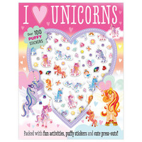 我爱独角兽（鼓鼓的帖纸）Puffy Stickers I Love Unicorns