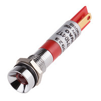 欧时RS ProLED指示灯信号灯210923凹形红色焊接片接端5mm