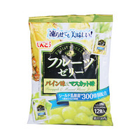 日本进口 真光乳酸菌菠萝玫瑰葡萄味可吸果冻240g