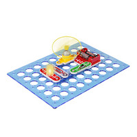 迪宝乐(dbolo)儿童电子积木拼装玩具电路物理科学编程实验小男女孩玩具2098拼 *2件