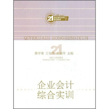 企业会计综合实训/21世纪高职高专规划教材