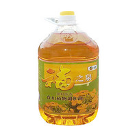 福之泉（FUZHIQUAN）食用油 原香菜籽油 食用植物调和油 5L/桶