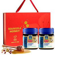 蜜纽康 （Manuka Health） MGO400+麦卢卡蜂蜜250g*2瓶红色花语礼盒