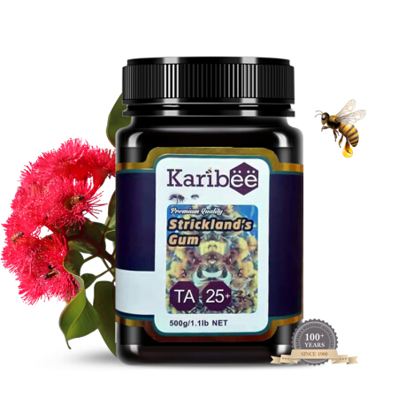 Karibee 可瑞比澳洲原装进口  斯提克里兰 25+ 天然活性蜂蜜 500g