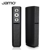 尊宝 JAMO D590纪念版 落地 2.0一对 HIFI发烧无源木质音箱 家庭影院音响 黑色