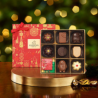 GODIVA 歌帝梵 5001499 圣诞巧克力礼盒10颗装