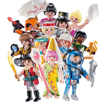 摩比世界（playmobil）德国进口情景场景玩具盲盒盲袋公仔娃娃摆件手办拼装模型儿童拼插积木小女孩玩具10243