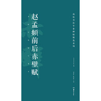 高校书法专业碑帖精选系列：赵孟頫前后赤壁赋
