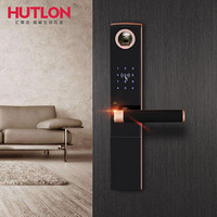 汇泰龙（HUTLON）T9 家用智能锁指纹锁 防盗门密码锁大门电子锁密码锁 红古铜
