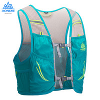 奥尼捷（AONIJIE）越野跑步背包户外运动马拉松贴身双肩包登山徒步骑行水壶水袋包2.5L 薄荷绿S/M