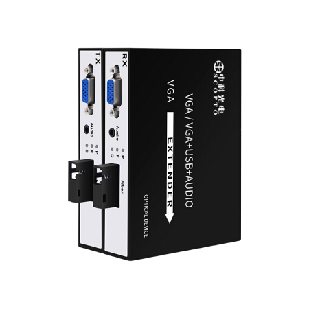 中科光电  高清VGA视频光端机 ZK-VGA  VGA光纤延长器 VGA转光纤收发器 SC接口 1对价格 