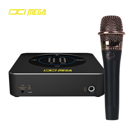 IXI MEGA M4 外置电脑声卡套装 专业主播设备 手机直播USB抖音快手全民K歌游戏 M4+Blue enCORE200