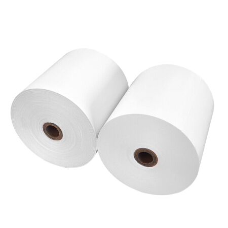 腾立达 热敏空白流水纸 热敏凭条纸 客户凭条 80*70*24.5mm 60卷/箱