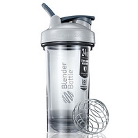 Blender Bottle 摇摇杯运动健身水杯蛋白粉奶昔杯Tritan材质男女士塑料杯 灰色约702ml