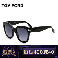 TOM FORD 汤姆福特太阳镜大框板材框街拍经典款眼镜墨镜TF0613-F-01C