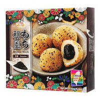 中国台湾进口 皇族牌和风芝麻麻薯 麻薯糕点零食 152g/盒