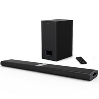 RSR TB393-SW 专业电视音响 无线蓝牙回音壁 全功能SOUNDBAR 黑色